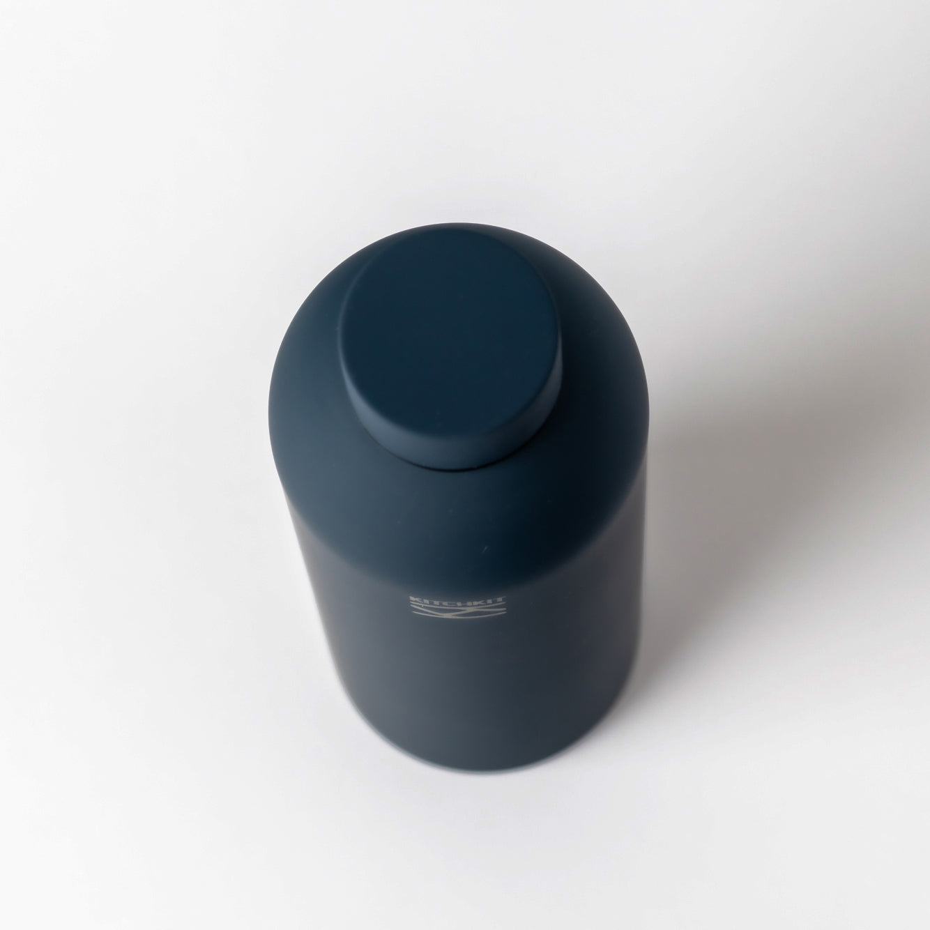 Navy Blue Steel Water Bottle