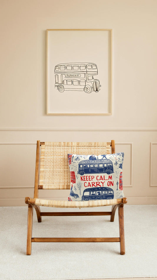 Keep Calm Cushion Cover