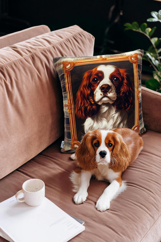 Cavalier King Charles Spaniel Cushion Cover
