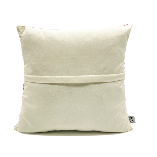 Vermilion Tapestry Cushion Cover