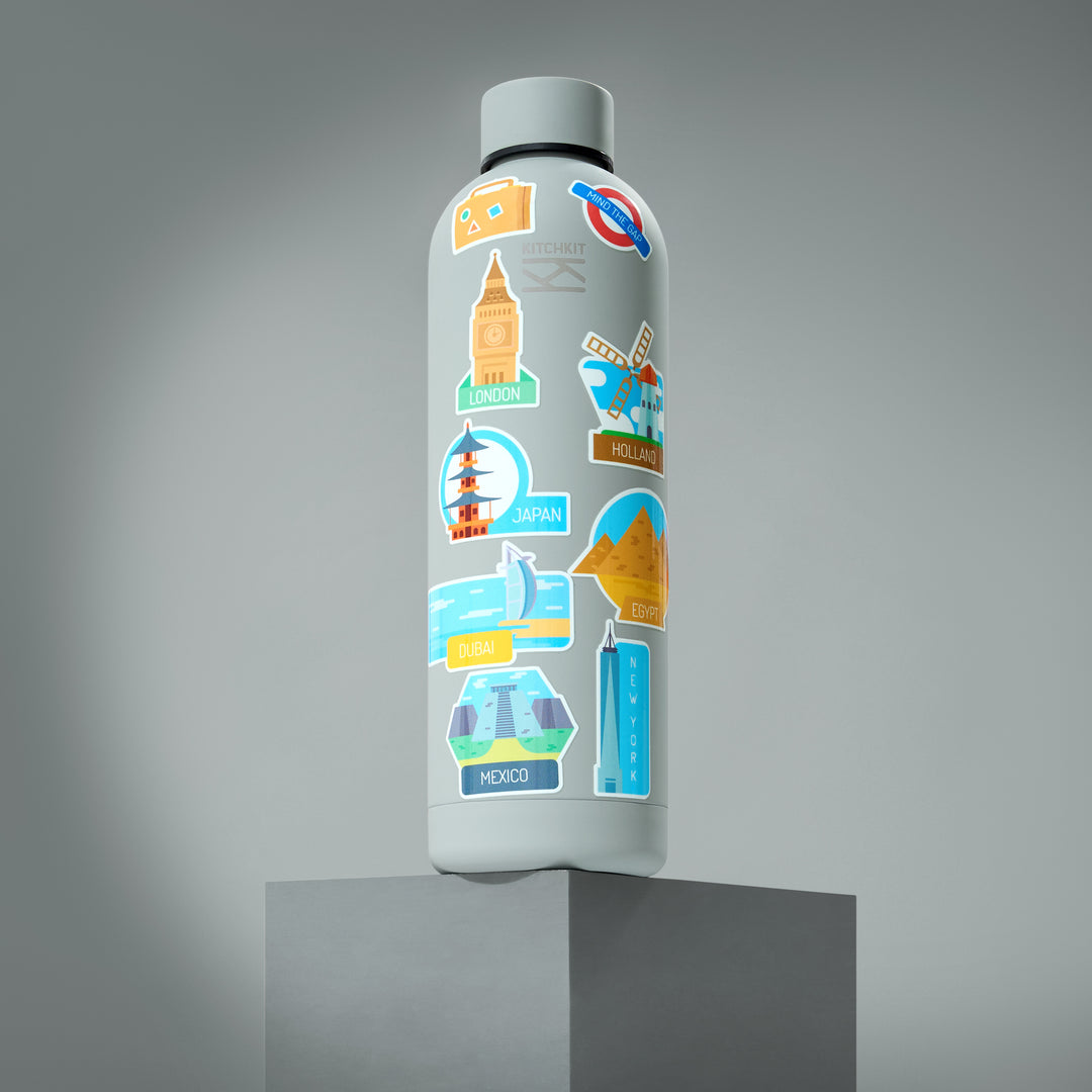 Insulated Steel Water Bottle 750 ml / 25 oz