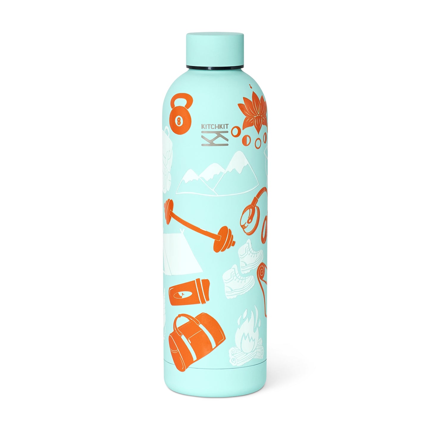 Alpine Aqua Steel Water Bottle