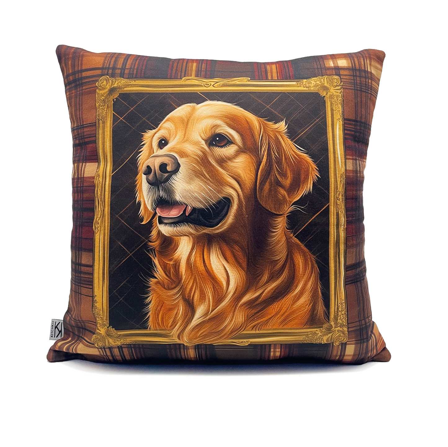 Golden Retriever Cushion Cover
