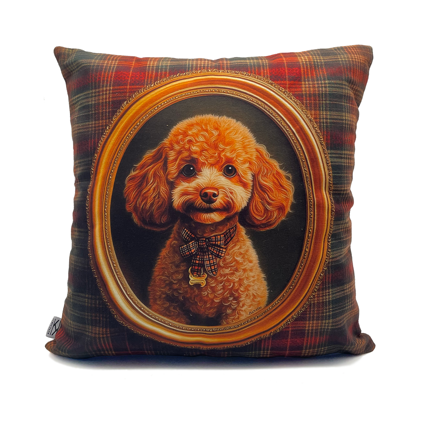 Poodle Cushion Cover