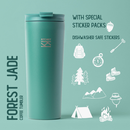Frost Jade Steel Coffee Tumbler