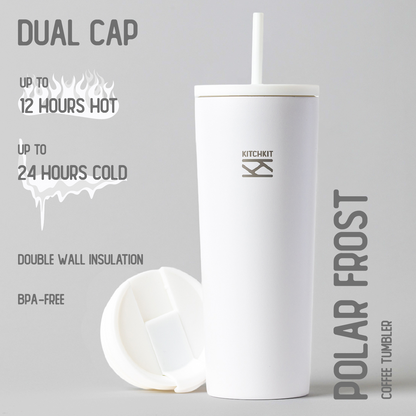 Polar Frost Steel Coffee Tumbler
