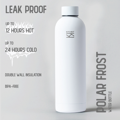 Polar Frost Steel Water Bottle