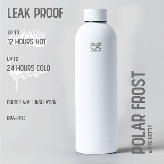 Polar Frost Steel Water Bottle